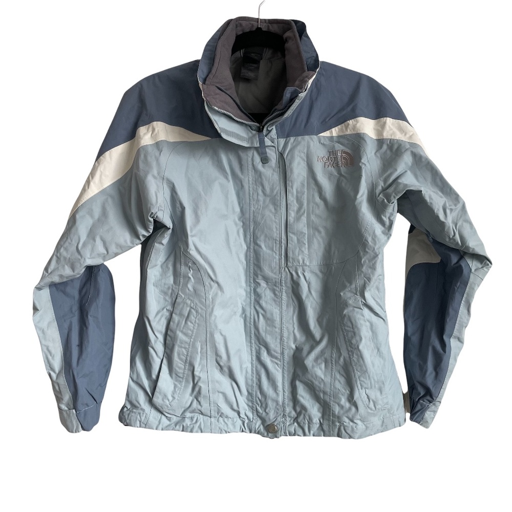 The North Face Blue/White/Gray Ski Jacket
